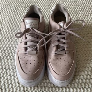 Nike Blush Air Forces.